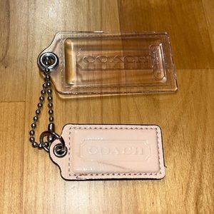 Coach large hang tag / keychain nice